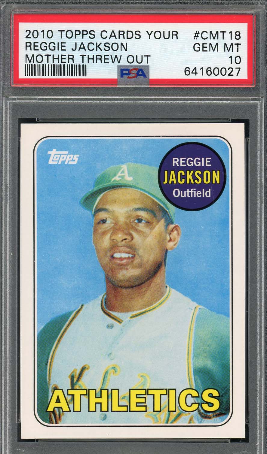 Reggie Jackson 2022 Topps 1987 Baseball Card #87TB11 Graded PSA 10