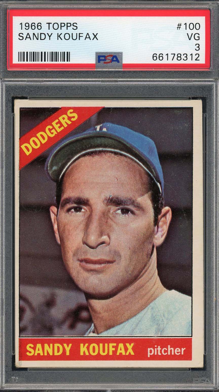 Lot Detail - SANDY KOUFAX 1955 THROUGH 1966 COMPLETE RUN OF (13) REGULAR  ISSUES (EVERY TOPPS PLUS '63 FLEER) - ALL PSA NM 7 TO MINT 9