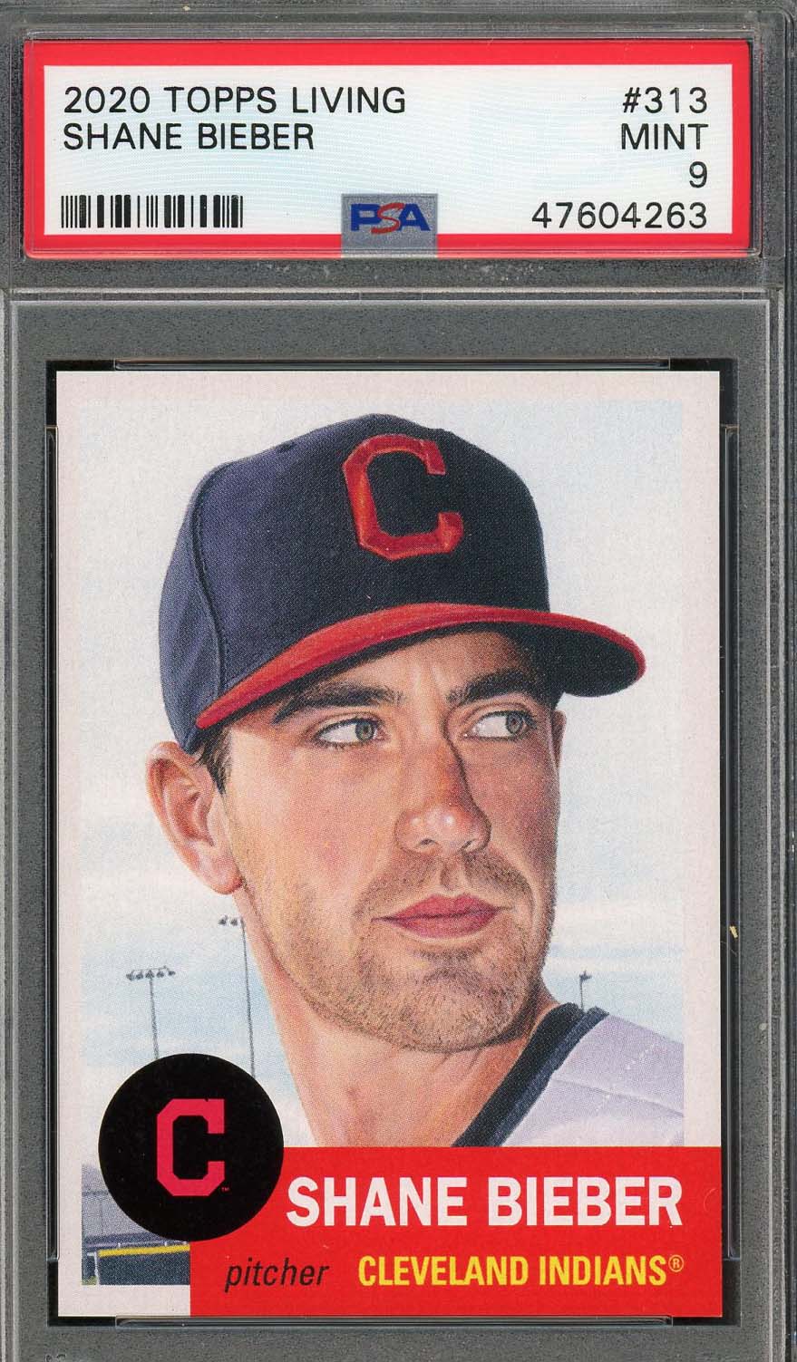  2018 Topps Update Baseball #US198 Shane Bieber Rookie