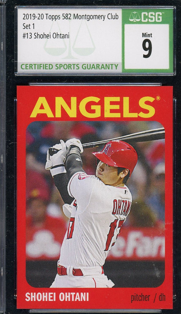 Shohei Ohtani 2019 Topps 582 Montgomery Club Set 1 Card #13