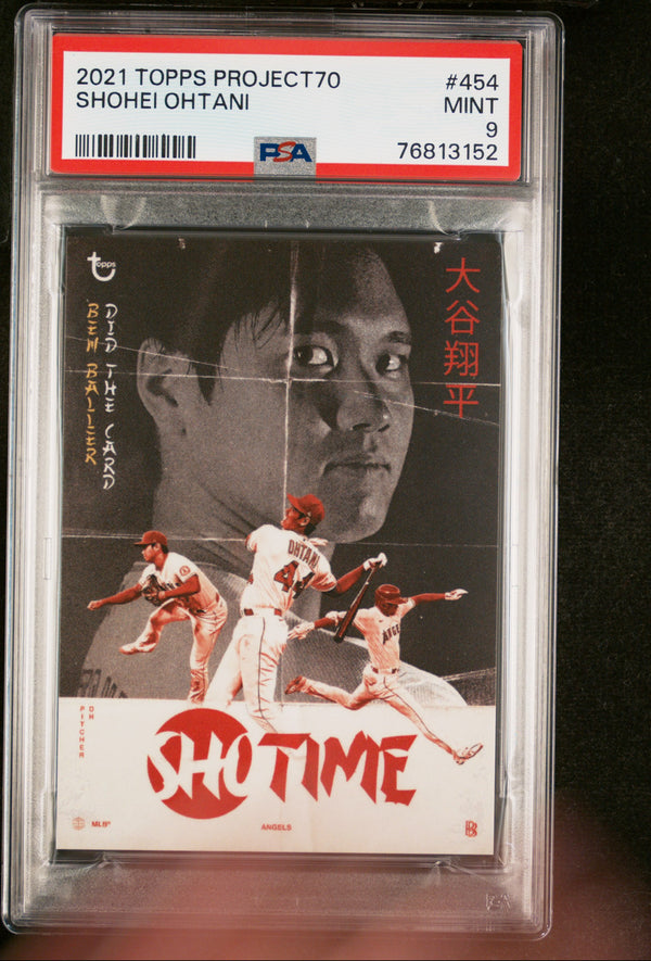 トレーディングカードtopps 大谷翔平 2019 living RC PSA9 - その他