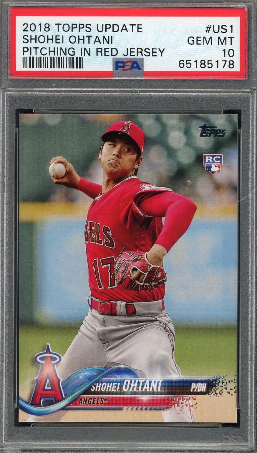 Shohei Ohtani 2023 Topps Baseball Series Mint Card #17 picturing