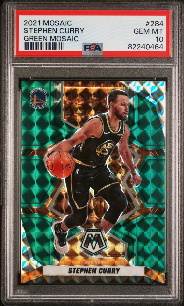 2023-24 Panini Mosaic Stephen Curry City Edition Pink Mosaic