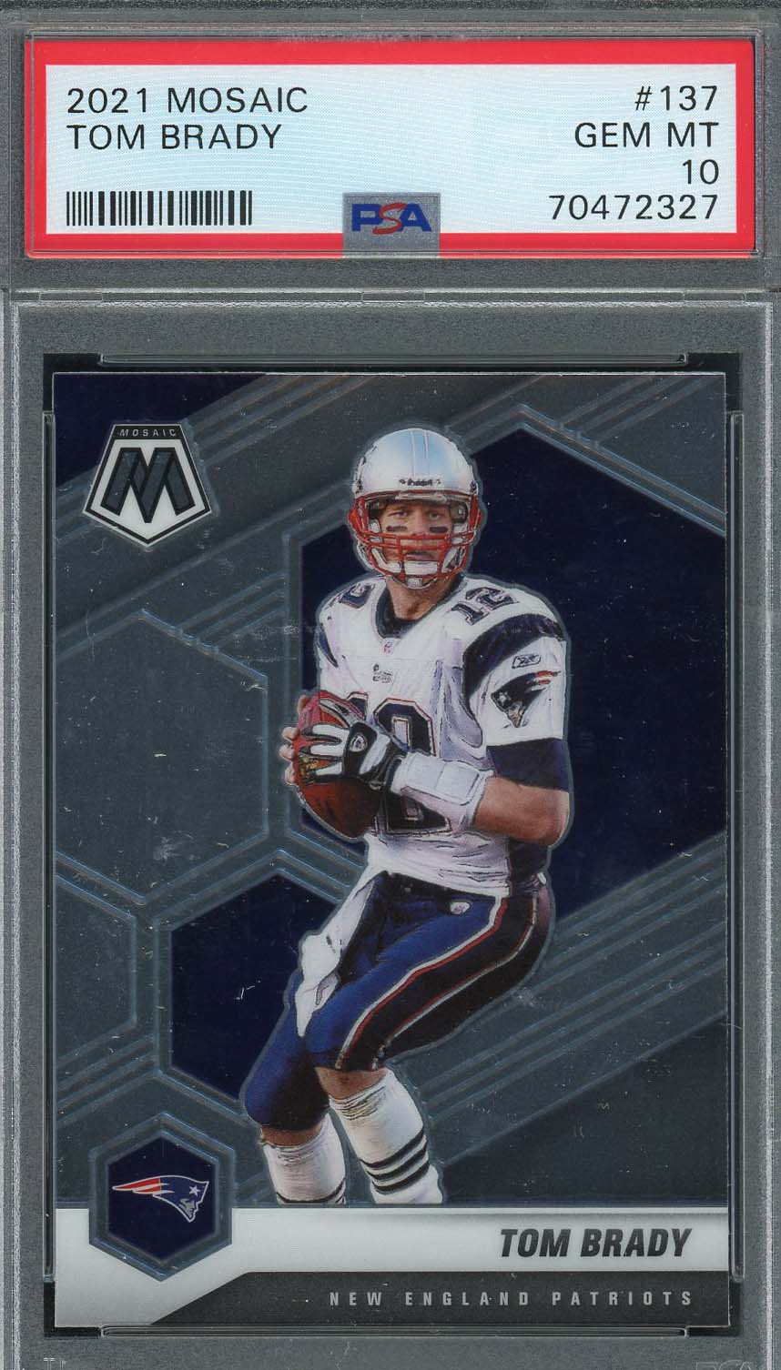 Tom Brady Autographs in Several 2018 Panini Football Products