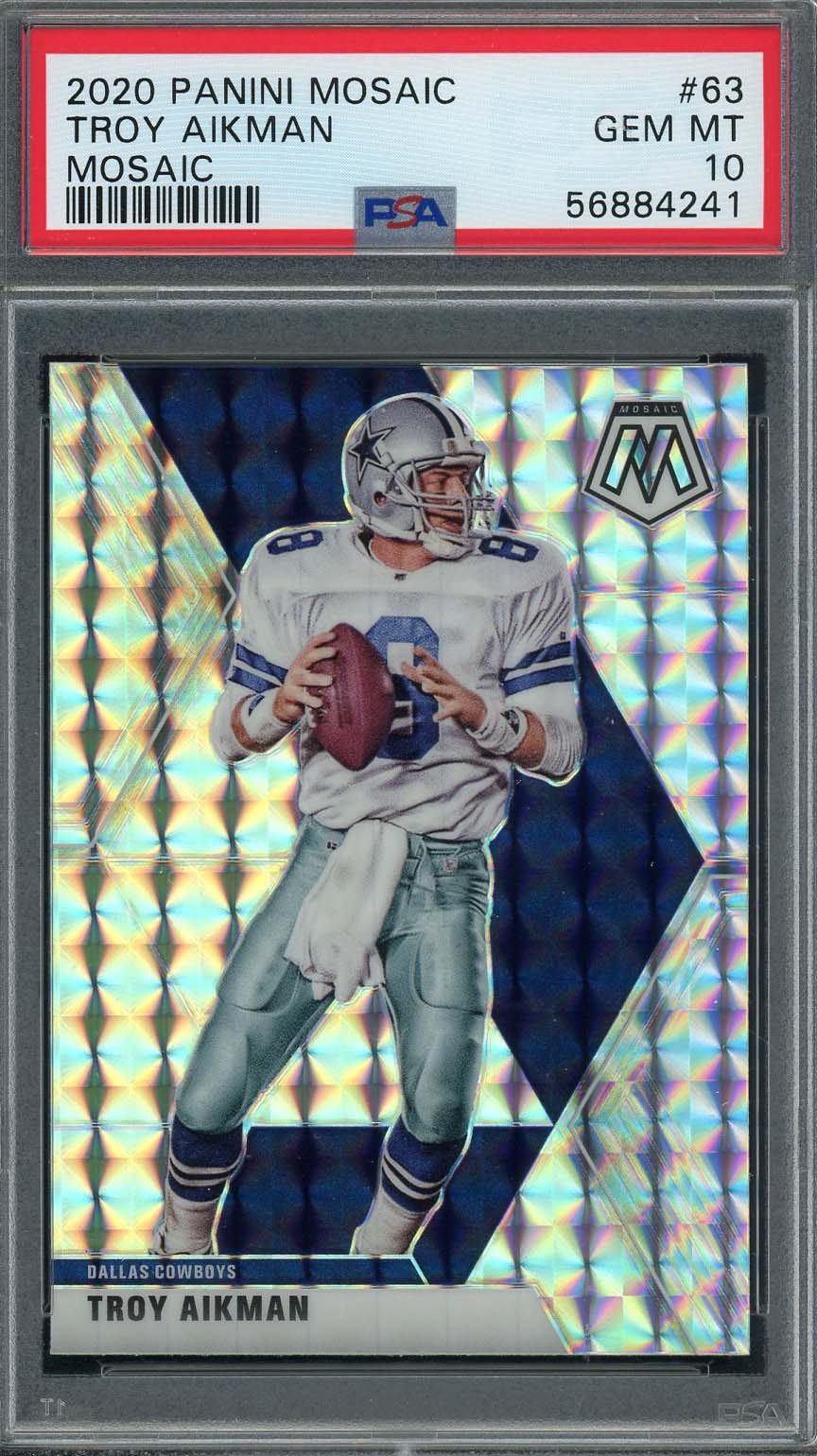 : Sports Memorabilia Dallas Cowboys Troy Aikman Black