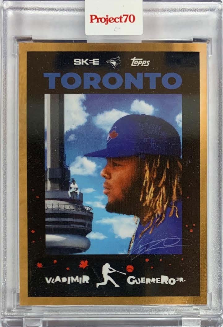 ⭐︎世界51枚限定⭐︎ Topps Project70 GuerreroJr Vladimir Guerrero Jr 2021 Topps Project 70 DJ Skee Baseball