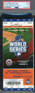 2015 World Series Game 5 Kansas City Royals Baseball Graded Full Ticket PSA 7-Powers Sports Memorabilia