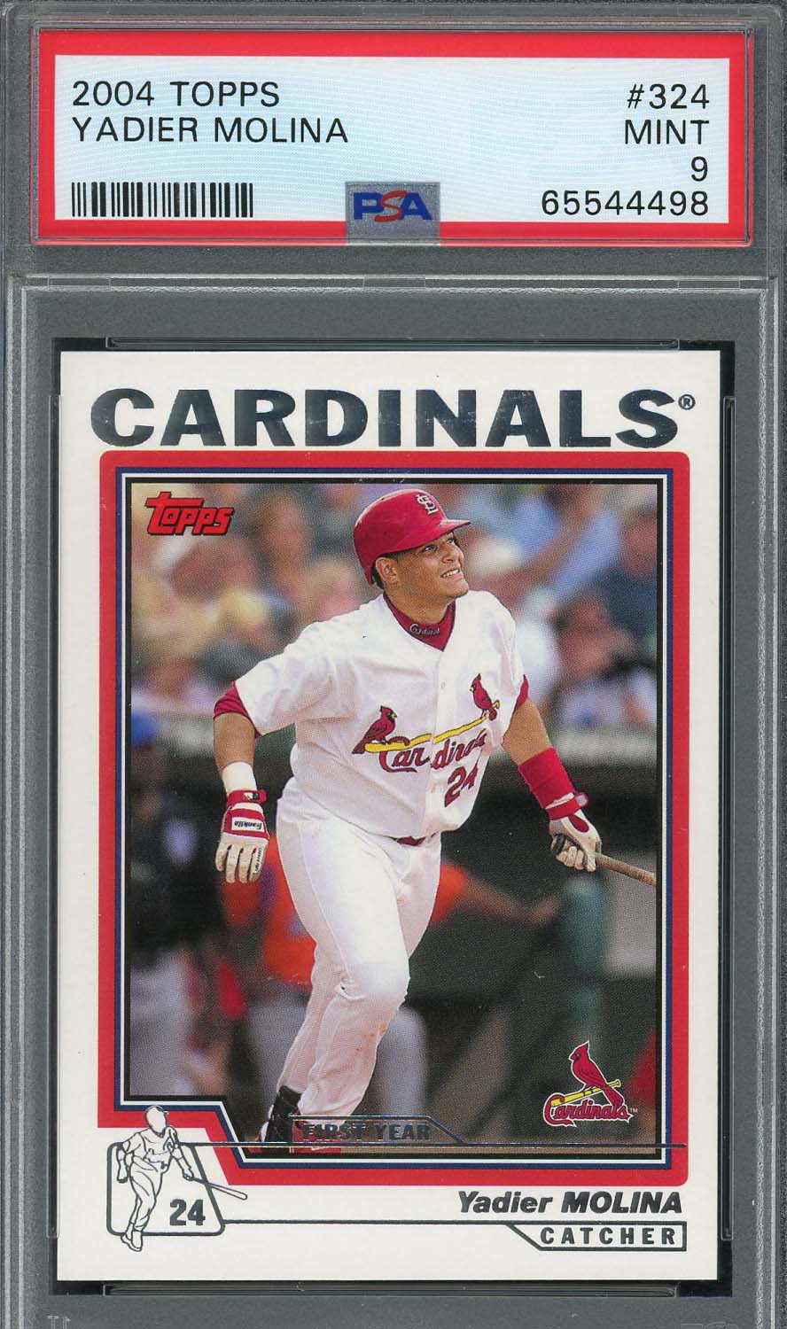Molina, Yadier 2004 Topps Total Rookie