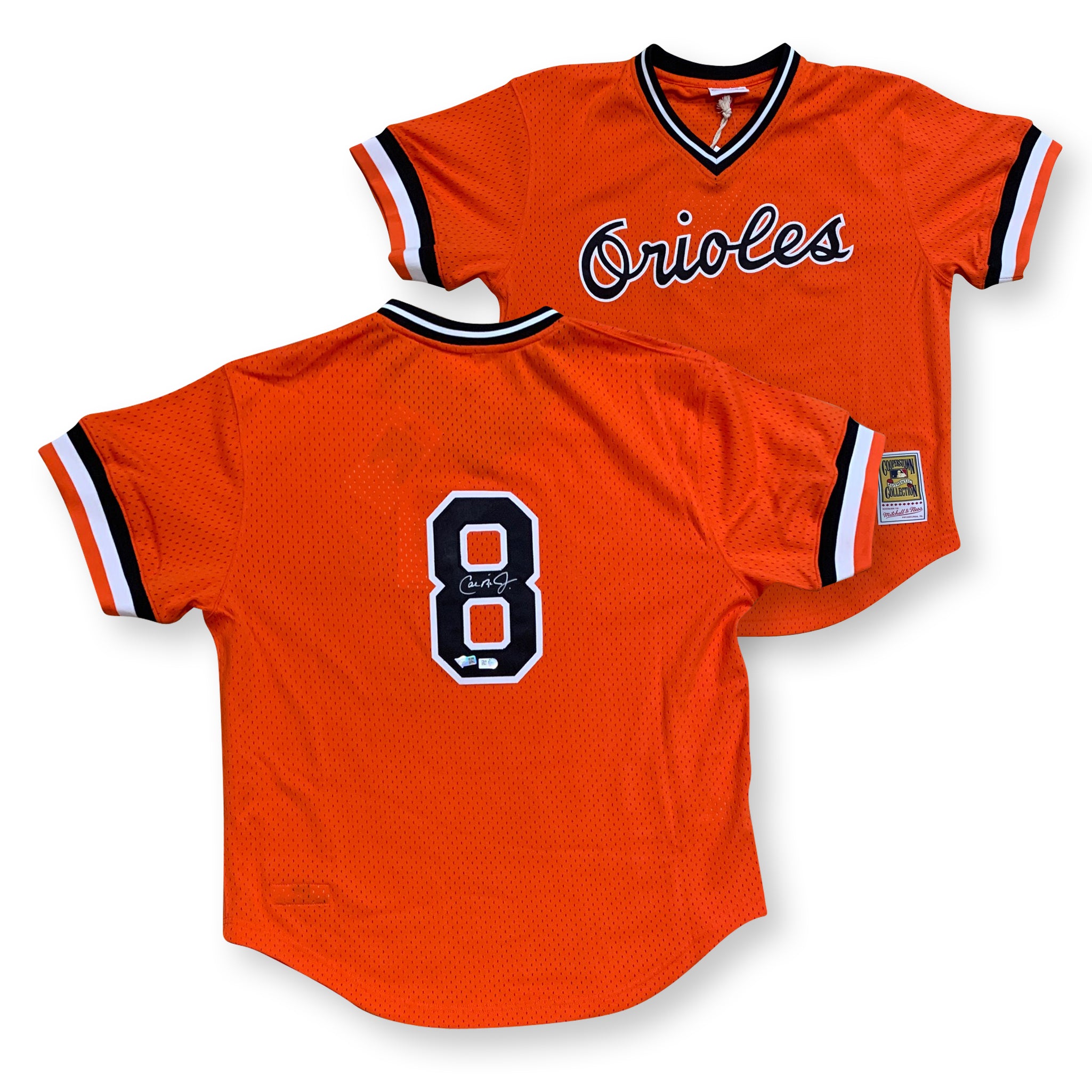 Mitchell & Ness MLB Authentic JERSEY-pullover - Baltimore Orioles -MENS- Orange/Black S