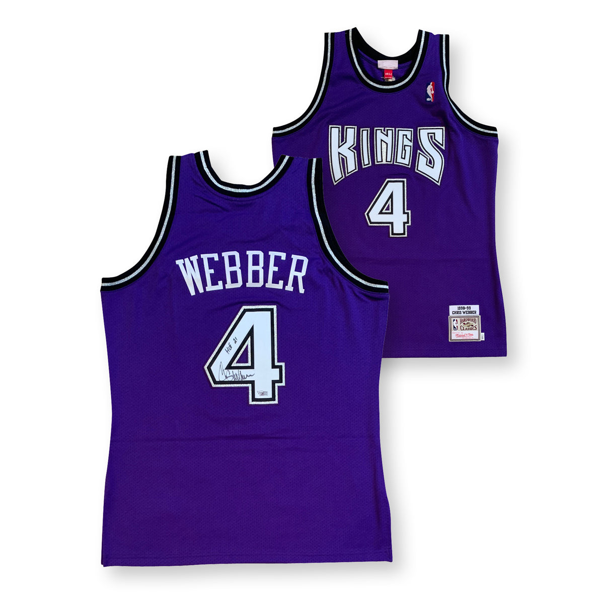 Vince Carter Toronto Raptors Fanatics Authentic Autographed Purple 1998  Mitchell & Ness Authentic Jersey