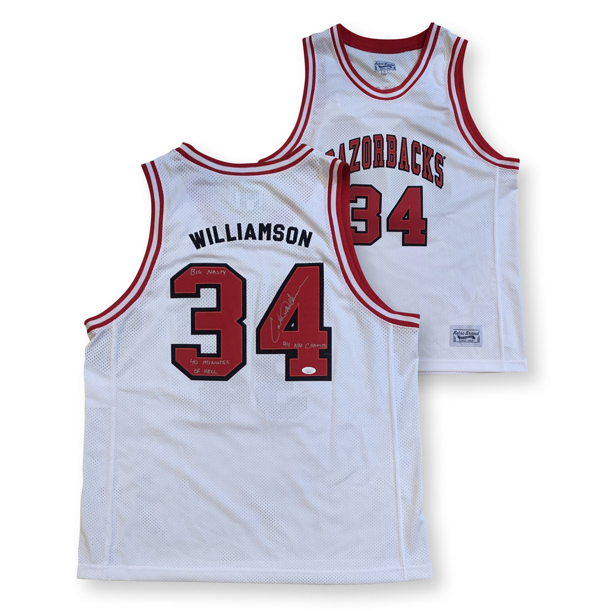 Dennis Rodman Signed Chicago Bulls The Worm Jersey (JSA COA)