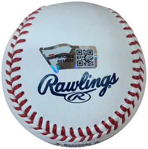 Derek Jeter Autographed MLB Signed Baseball Fanatics Authentic COA With UV Display Case-Powers Sports Memorabilia