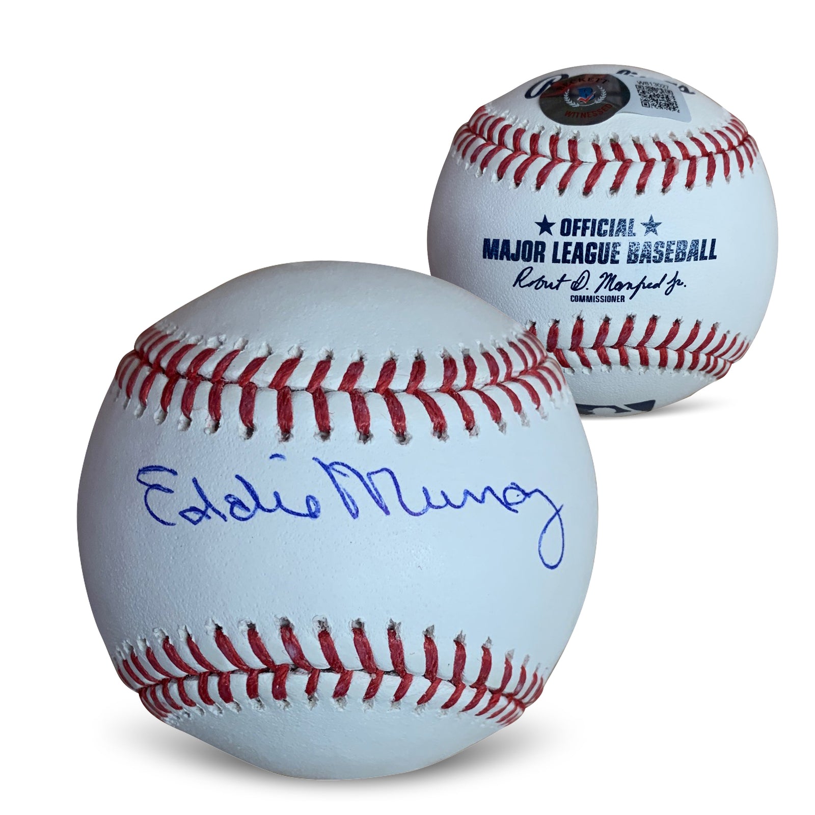 Eddie Murray Autographed Sports Memorabilia Baseball Collectibles