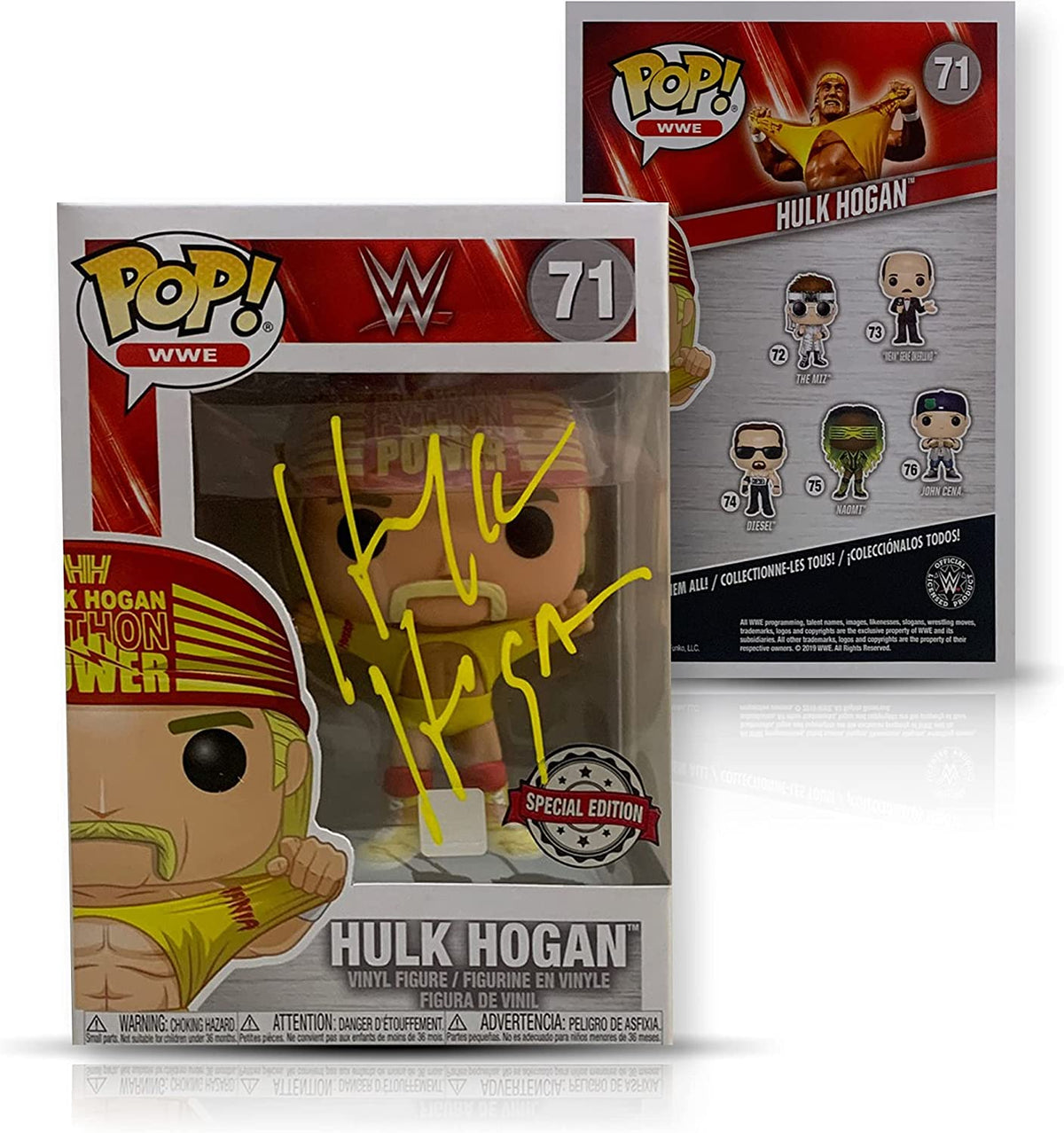 Hulk Hogan Autograph Signing Powers Sports Memorabilia