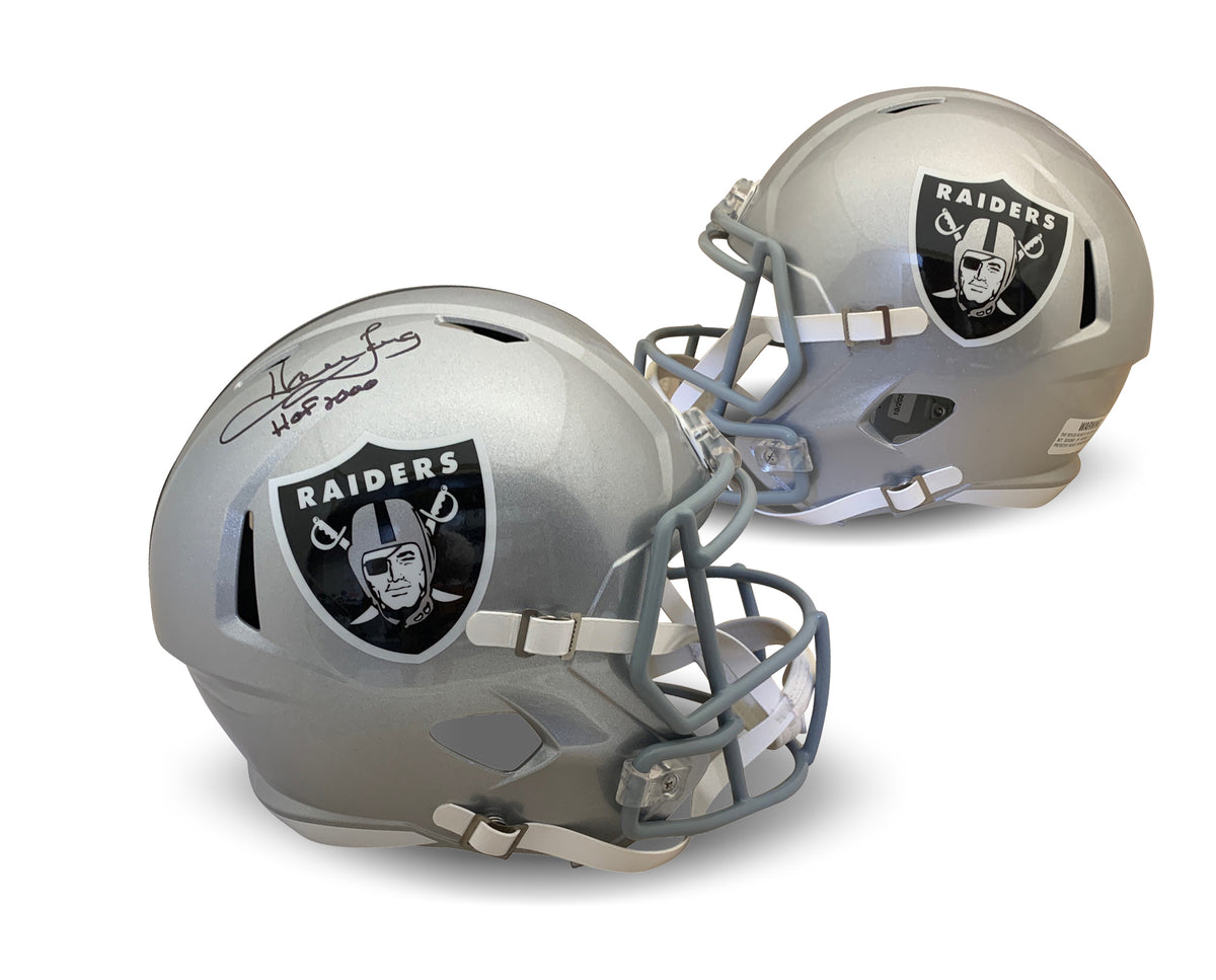 Howie Long Signed Oakland Raiders Mini Football Helmet