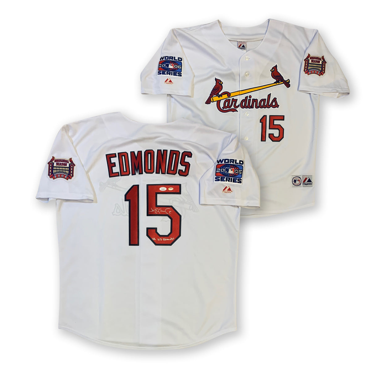 Autographed Signed Baseball Jerseys - Authenticated + FREE Shipping
