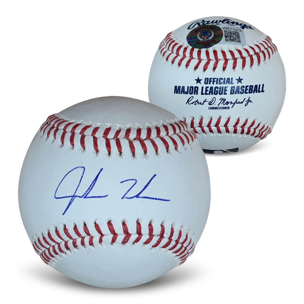 Jordan Walker Autographed MLB Signed Baseball Beckett COA With UV Disp