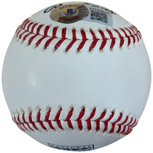 Ken Griffey Jr Autographed Hall of Fame Logo HOF Signed Baseball Beckett COA-Powers Sports Memorabilia