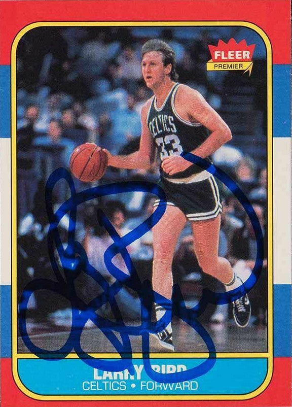 Larry Bird Autograph Signing-Powers Sports Memorabilia