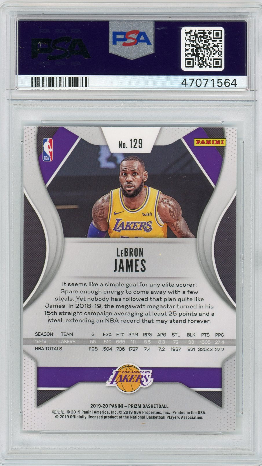 Lebron James , PSA outlet Graded 10