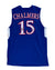 Mario Chalmers Autographed Kansas Signed Basketball Jersey 2008 NATIONAL CHAMPS JSA COA-Powers Sports Memorabilia