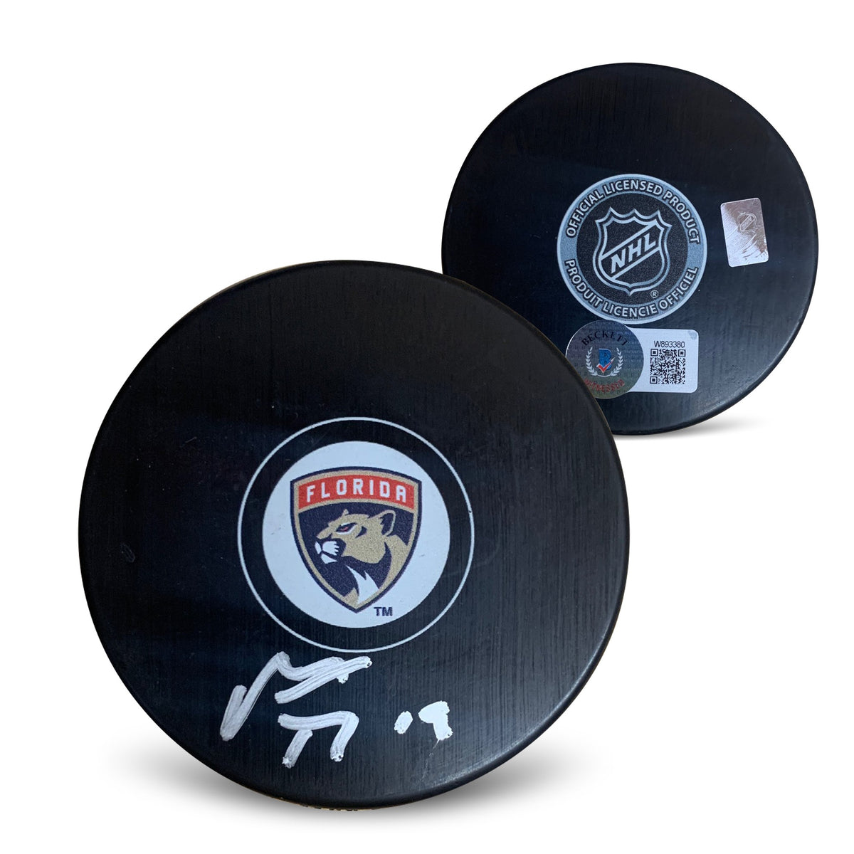 Signed Pucks Autographed Signed Hockey Pucks - PSA, JSA, & Beckett Authenticated ...