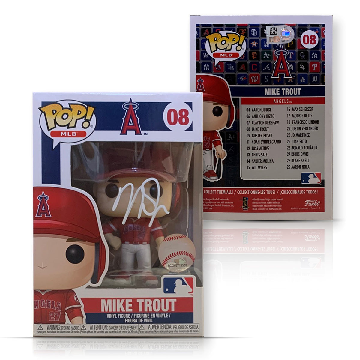 Mike trout funko hot sale pop