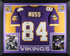 Randy Moss Autographed SIGNED Jersey - Beckett Authentic
