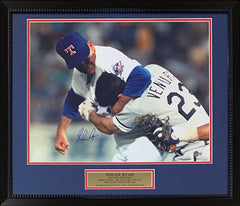 Bleachers Sports Music & Framing — Nolan Ryan Signed 16x20 Photo - Beckett  Authentication Services MLB COA Authenticated - Framed