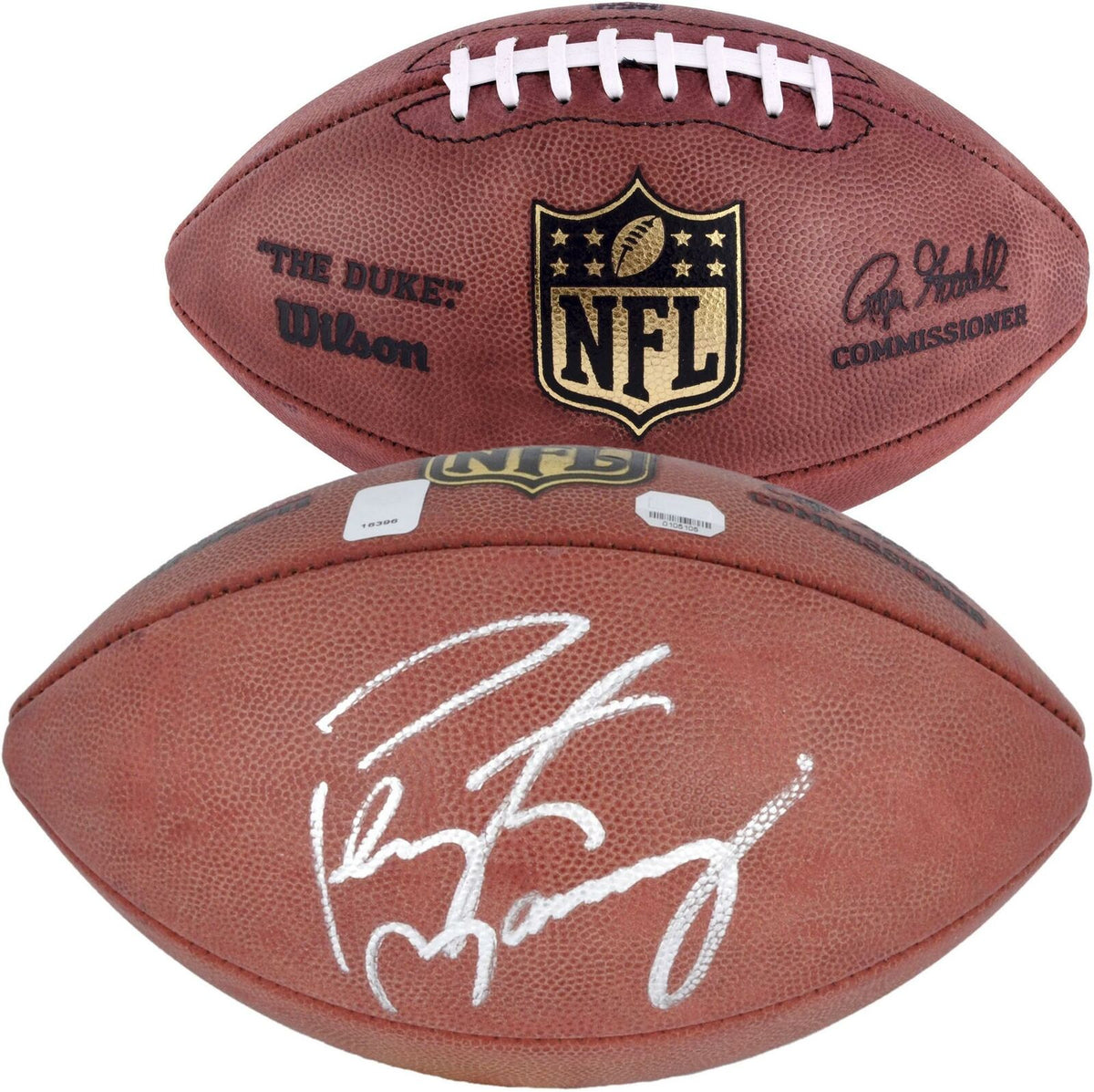 Rob Gronkowski Signed NFL Replica Duke Football Patriots Buccaneers Beckett