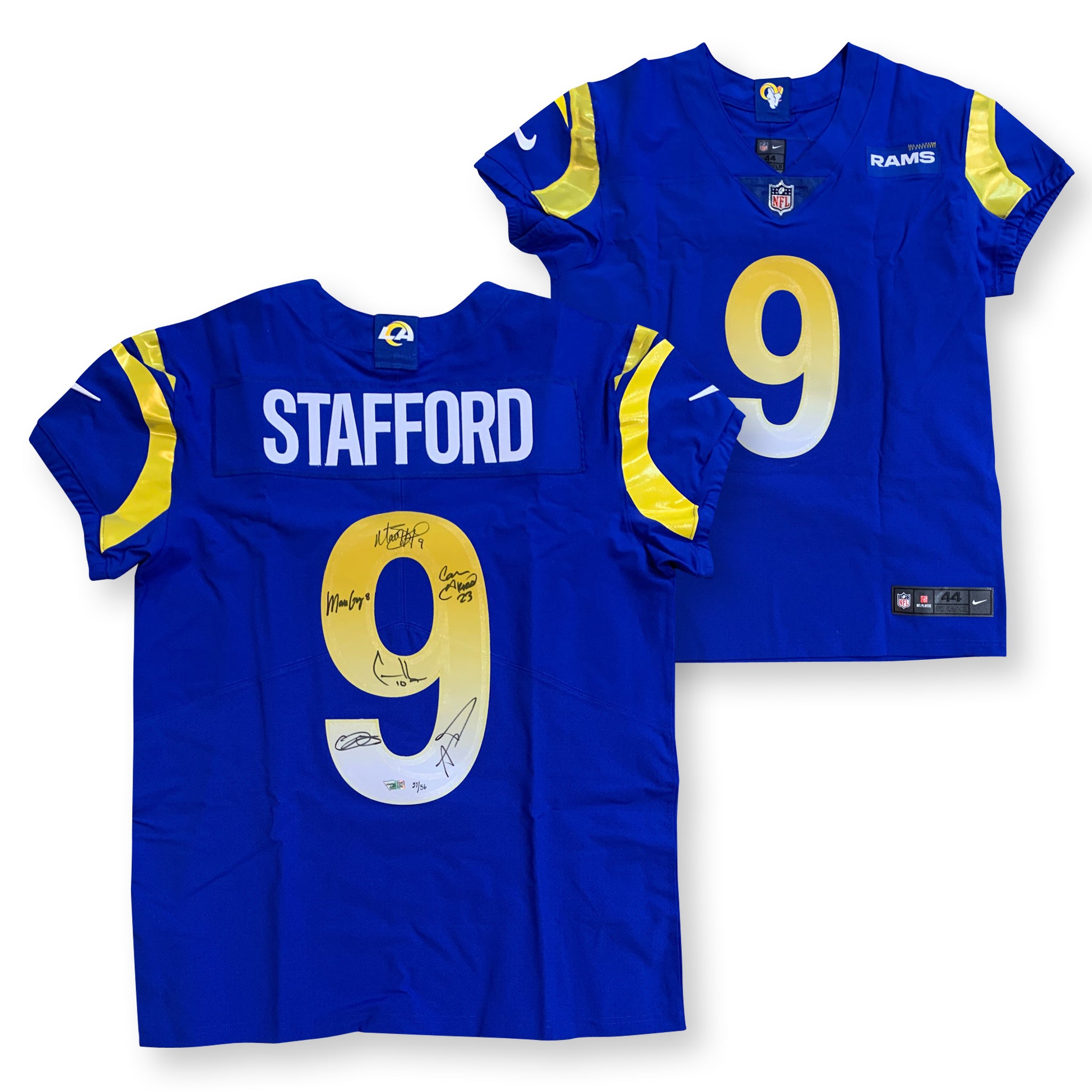 Matthew Stafford Los Angeles Rams Nike Super Bowl LVI Game Jersey  Men's Large