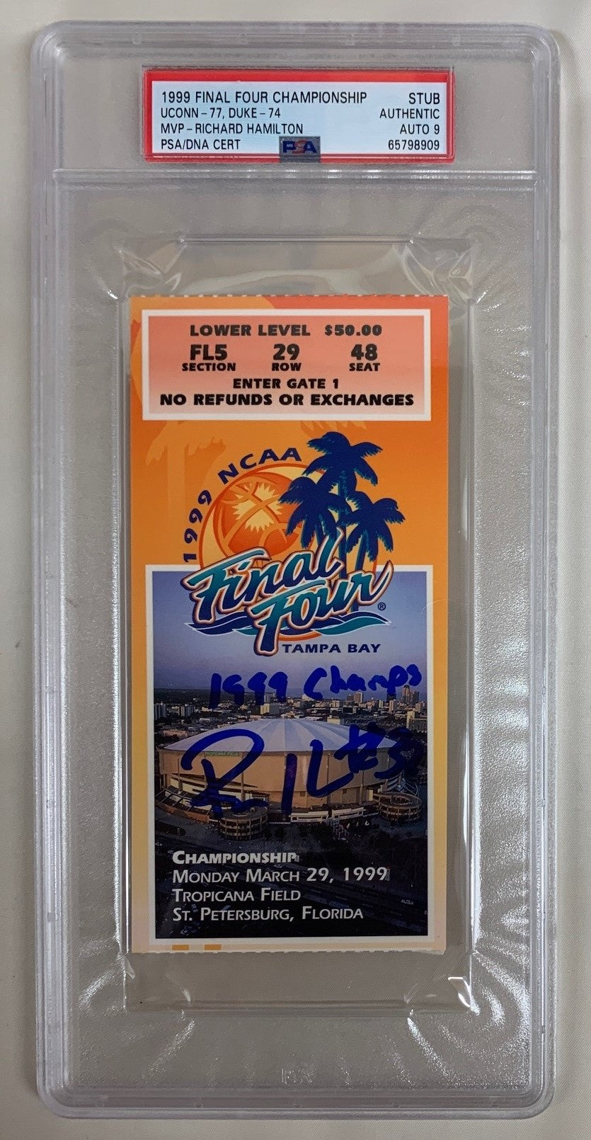 Richard Hamilton Autographed Memorabilia