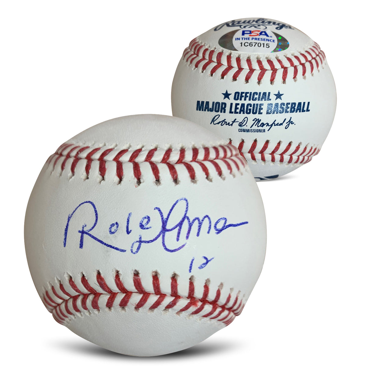 MLB Autographed Baseball Memorabilia