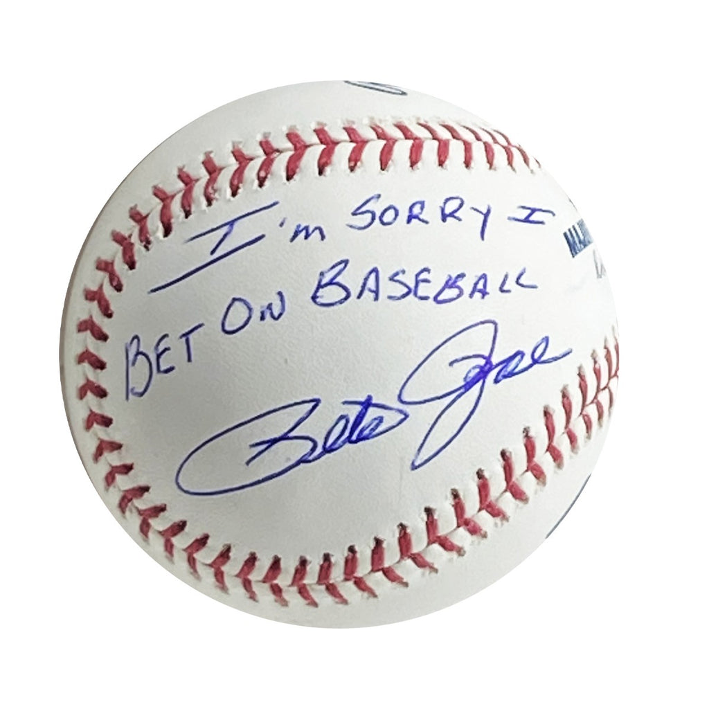 Pete Rose - I will be at the Autograph Show of Texas on