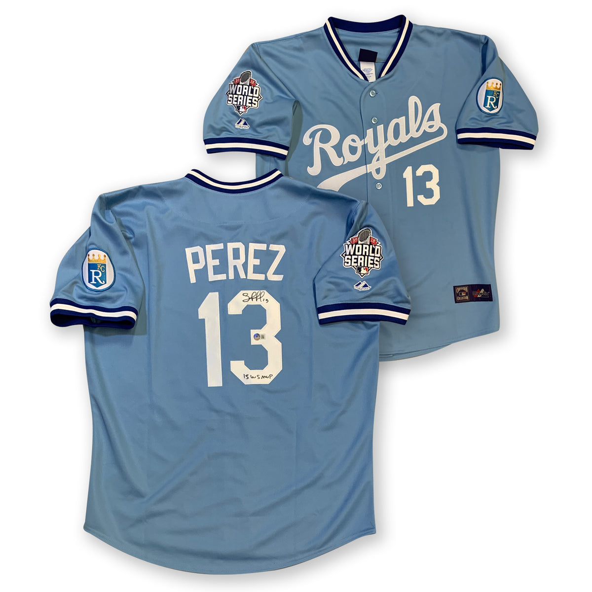 Official Salvador Perez Jersey, Salvador Perez Shirts, Baseball