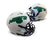 Ahmad Sauce Gardner Autographed New York Jets Signed Football Full Size Replica Lunar Helmet Beckett COA-Powers Sports Memorabilia