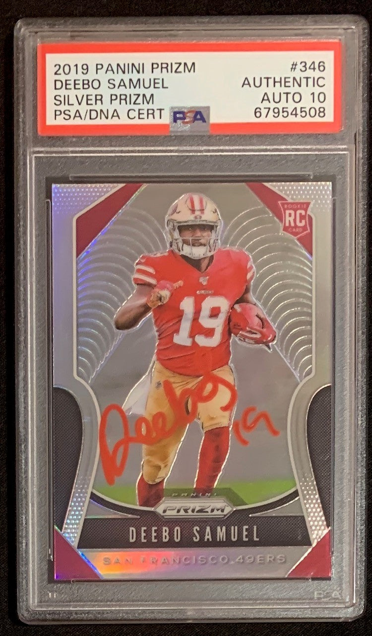 Deebo Samuel San Francisco 49ers Autographed 2019 Panini