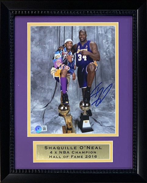 Lakers O Neal Kobe Bryant Autograph Shaquille O'Neal