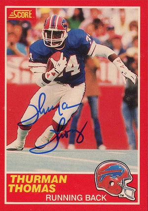 Thurman Thomas Autograph Signing-Powers Sports Memorabilia