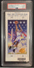 Allen Iverson Autographed 2001 NBA All Star Game MVP Signed Basketball Ticket Auto Graded PSA 10 66650426-Powers Sports Memorabilia