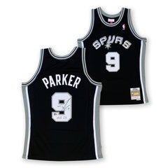 Tony parker 2024 signed jersey