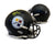 Troy Polamalu Autographed Pittsburgh Steelers Signed Football Mini Helmet Beckett COA-Powers Sports Memorabilia