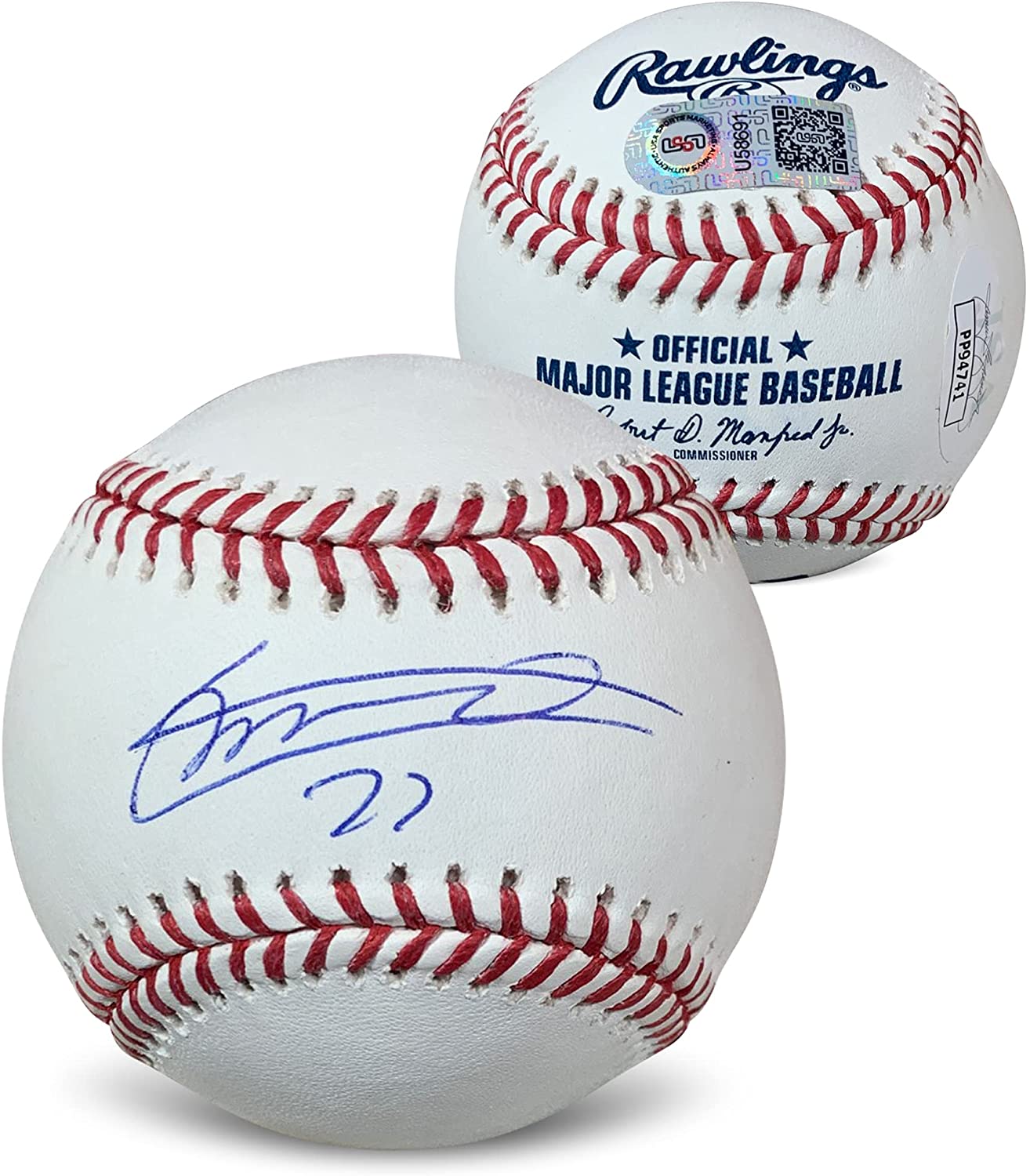 Vladimir Guerrero Jr Autograph Signing-Powers Sports Memorabilia